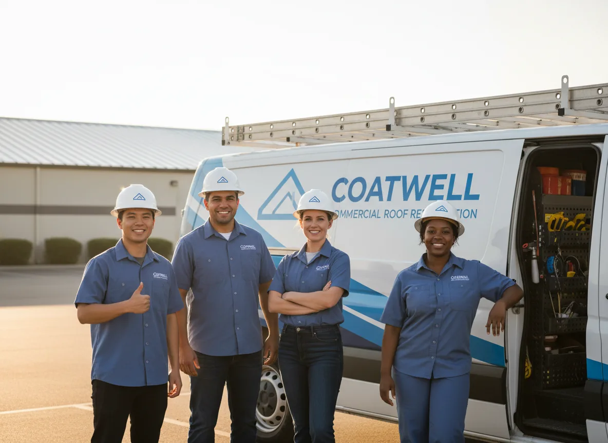 Commercial roof coating company in Locust Hill, VA